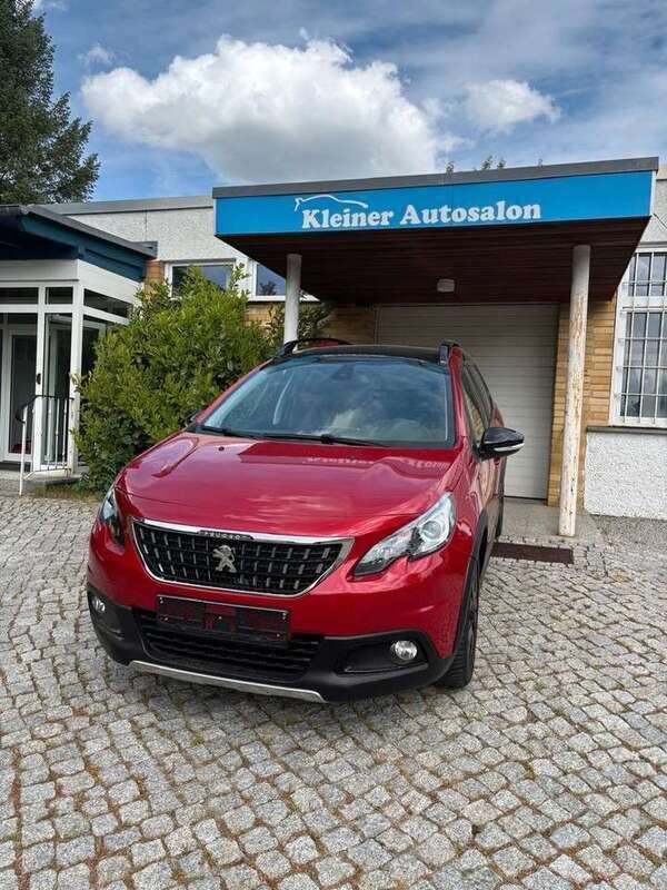 Rot Gebraucht 2018 Peugeot 2008 Allure GT-Line SUV | 13.999 € (Fairer Preis) - Bild 1/3