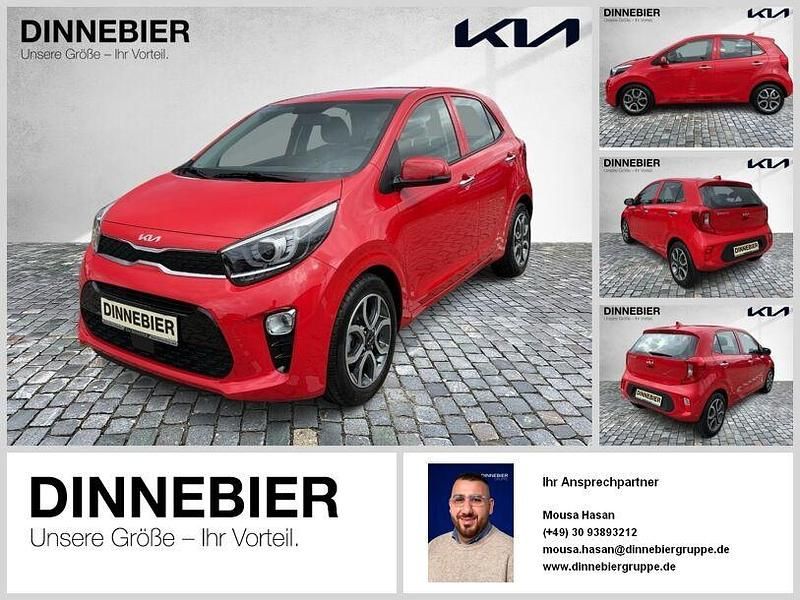 Shiny red metallic Gebraucht 2022 Kia Picanto Spirit Kleinwagen | 16.791 € (Etwas zu teuer) - Bild 1/4