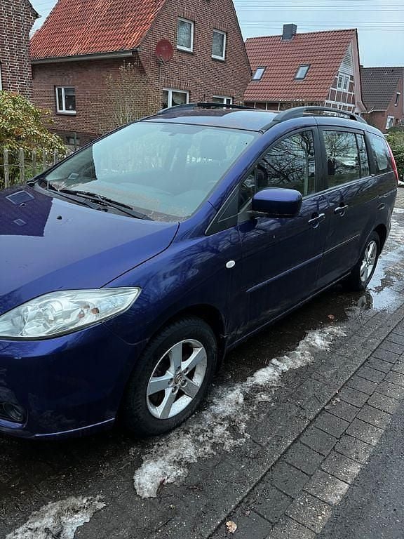 Gebraucht Mazda 5 Exclusive 145 PS (106 kW) 2006 Blau Van / Kleinbus