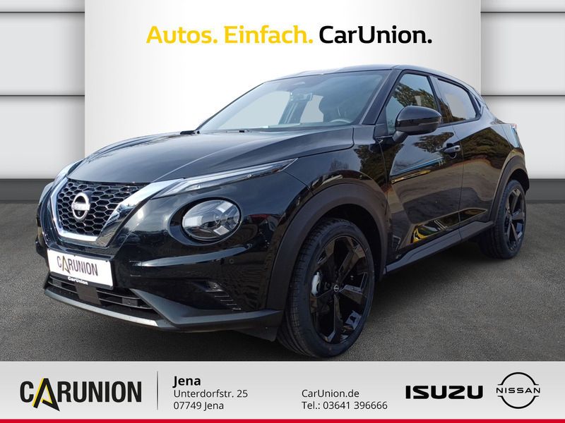 Schwarz Gebraucht 2022 Nissan Juke Tekna SUV | 28.490 € - Bild 1/4
