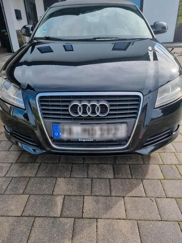Schwarz Gebraucht 2008 Audi A3 Cabriolet Attraction Cabrio | 6.000 € (Guter Preis) - Bild 1/4