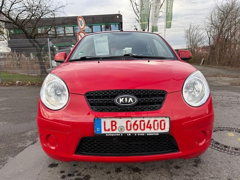 Gebraucht Kia Picanto Attract 65 PS (47 kW) 2009 Rot Kleinwagen