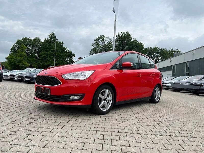 Rot Gebraucht 2018 Ford C-MAX Trend Van / Kleinbus | 15.589 € (Fairer Preis) - Bild 1/4
