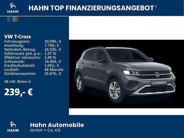 Gebraucht VW T-Cross Goal 116 PS (85 kW) 2025 Rauchgrau metallic SUV