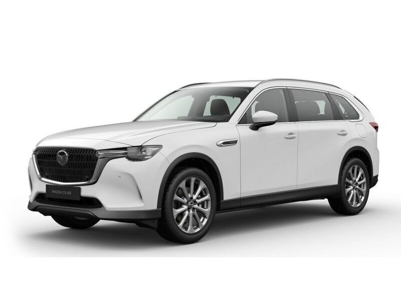 Artic white Neu 2025 Mazda CX-80 Exclusive-Line SUV | 49.280 € (Superpreis) - Bild 1/1