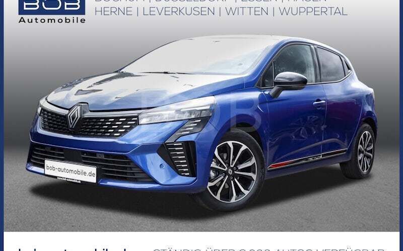 Blau Gebraucht 2024 Renault Clio V Techno Limousine | 16.988 € (Fairer Preis) - Bild 1/4