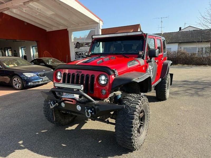 Gebraucht Jeep Wrangler Rubicon 284 PS (208 kW) 2017 Rot SUV