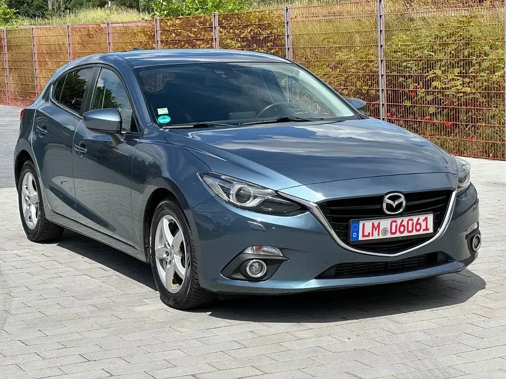 Gebraucht Mazda 3 Sports-Line 150 PS (110 kW) 2014 Blau Limousine