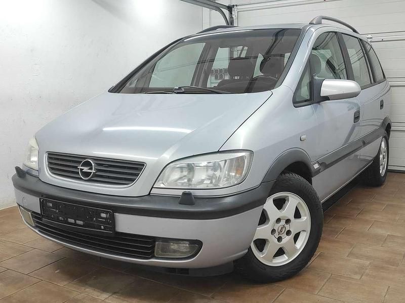 Gebraucht Opel Zafira 97 PS (71 kW) 2001 Silber Van / Kleinbus
