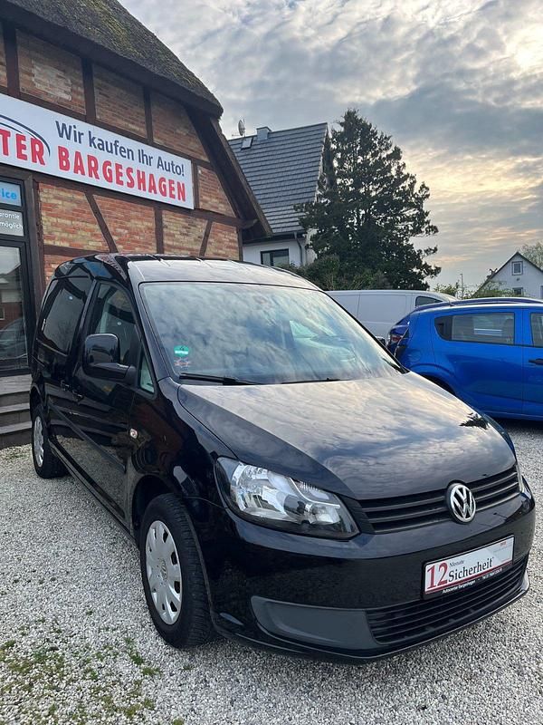 Gebraucht VW Caddy Trendline 105 PS (77 kW) 2012 Schwarz Van / Kleinbus