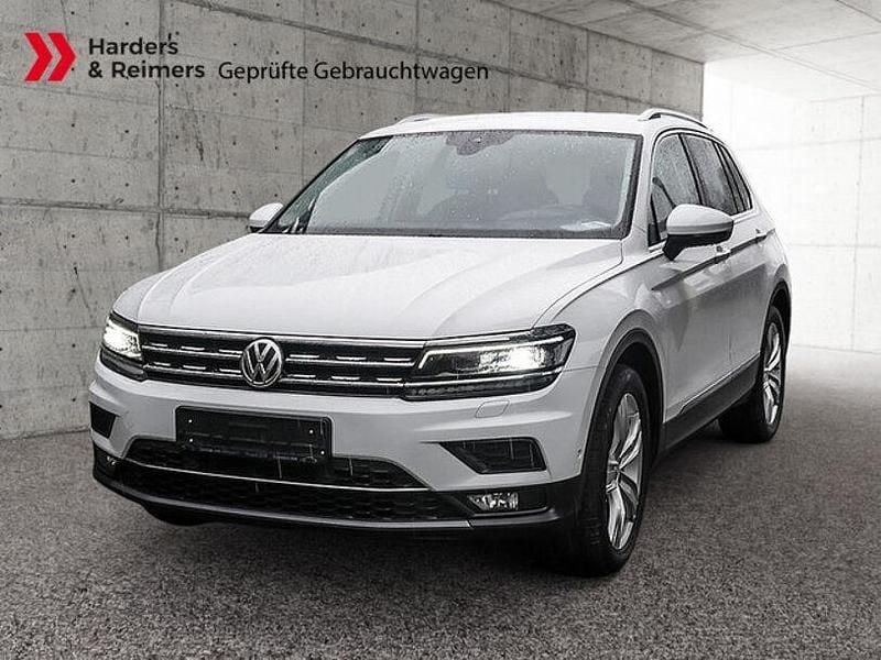 Pure white Gebraucht 2020 VW Tiguan Highline SUV | 21.880 € (Superpreis) - Bild 1/4