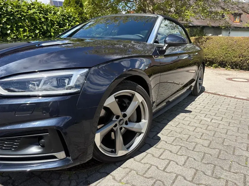 Gebraucht Audi A5 Cabriolet S-Line 252 PS (185 kW) 2017 Blau Cabrio