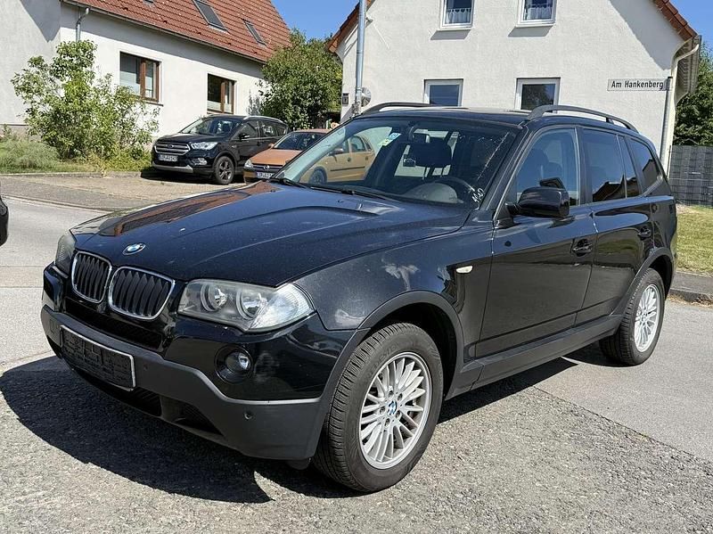 Black sapphire metallic Gebraucht 2007 BMW X3 SUV | 4.990 € (Fairer Preis) - Bild 1/4