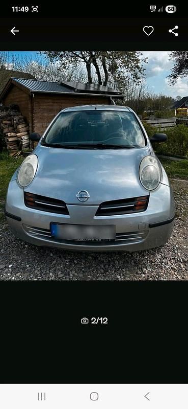 Grau Gebraucht 2003 Nissan Micra Coupé | 1.750 € (Guter Preis) - Bild 1/4