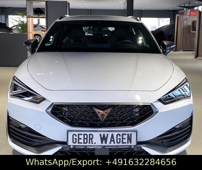 Gebraucht Cupra Leon VZ 245 PS (180 kW) 2024 Nevada weiß metallic Kombi
