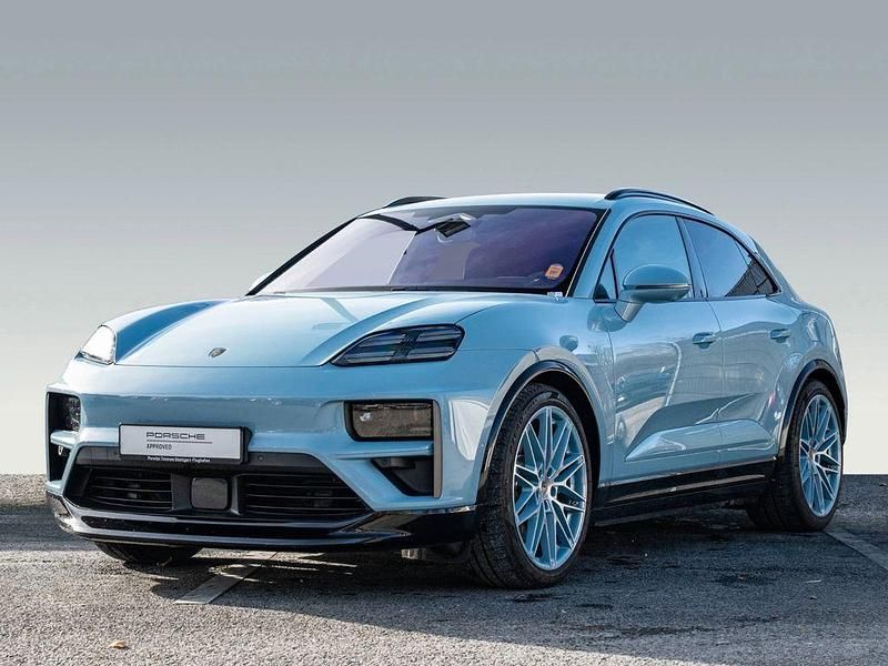 Blau Gebraucht 2025 Porsche Macan 4 Electric SUV | 107.500 € (Superpreis) - Bild 1/4