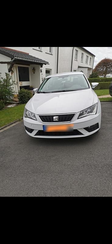 Usata Seat Leon 110 CV (80 kW) 2017 Bianco Berlina