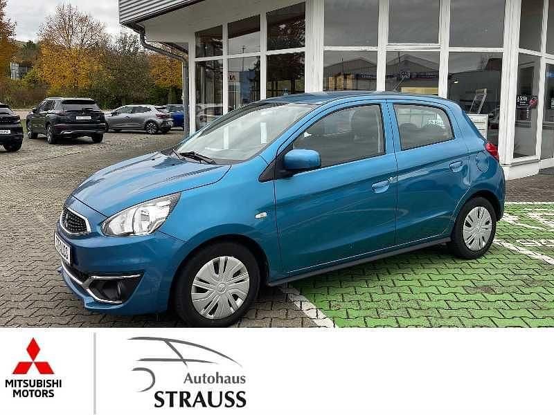 Blau Gebraucht 2019 Mitsubishi Space Star Diamant Edition Limousine | 8.250 € (Fairer Preis) - Bild 1/4