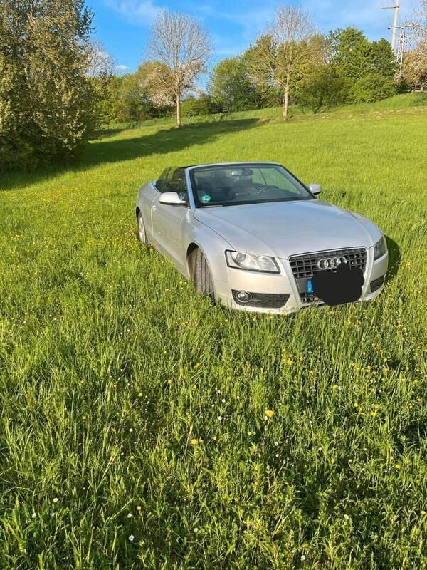 Silber Gebraucht 2010 Audi A5 Cabriolet Cabrio | 9.300 € (Superpreis) - Bild 1/4