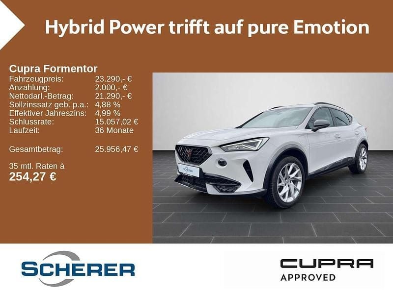 Second-hand Cupra Formentor 204 CP (150 kW) 2023 Alb SUV