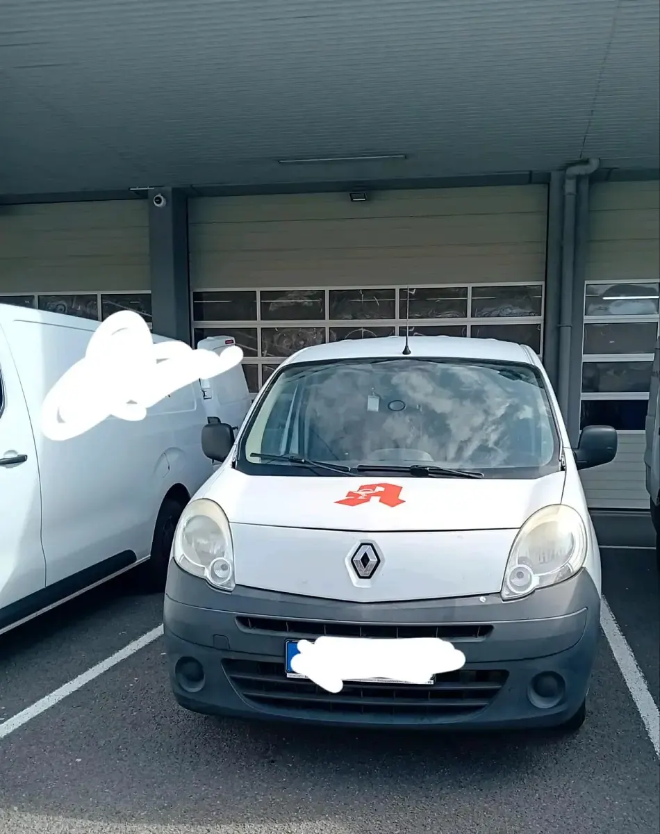 Gebraucht Renault Kangoo 70 PS (51 kW) 2009 Weiß