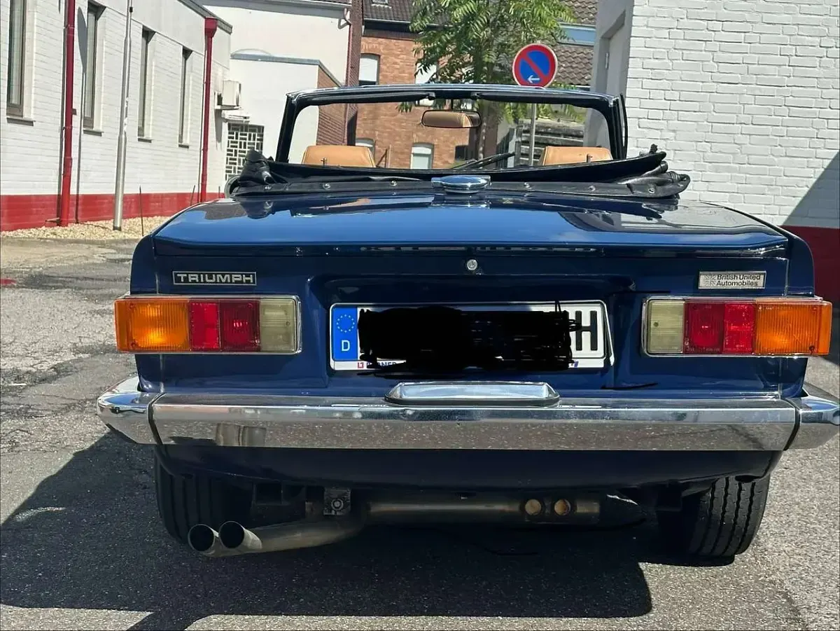 Gebraucht Triumph TR6 105 PS (77 kW) 1972 Blau Cabrio