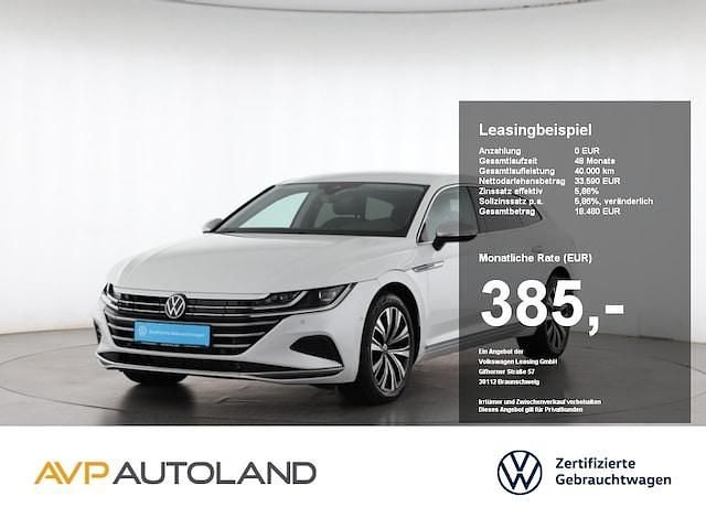 Weiß Gebraucht 2023 VW Arteon Elegance Kombi | 33.590 € (Guter Preis) - Bild 1/4
