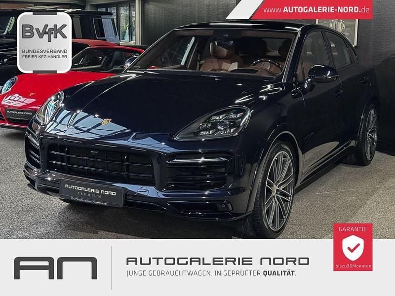 Blau Gebraucht 2020 Porsche Cayenne Coupe Coupé | 86.900 € (Superpreis) - Bild 1/4