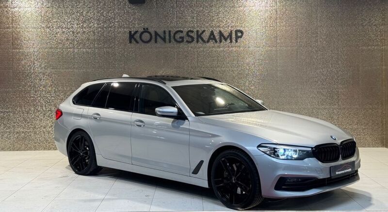 Glaciersilber metallic Gebraucht 2018 BMW 540 Sport Line Kombi | 20.990 € (Etwas zu teuer) - Bild 1/4