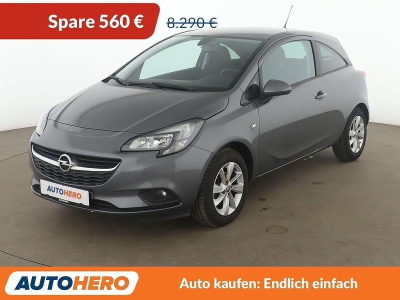 Gebraucht Opel Corsa drive 90 PS (66 kW) 2016 Grau Kleinwagen