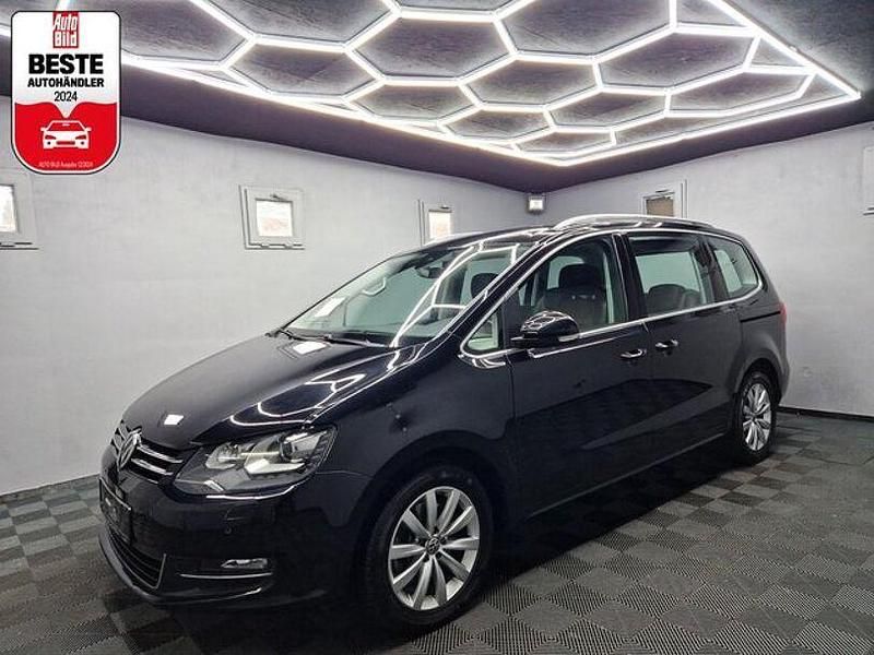 Schwarz Gebraucht 2018 VW Sharan Highline Van / Kleinbus | 22.880 € (Fairer Preis) - Bild 1/4