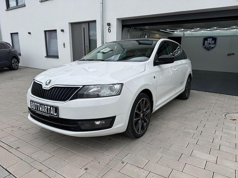Gebraucht Skoda Rapid Style 105 PS (77 kW) 2014 Weiß Kleinwagen