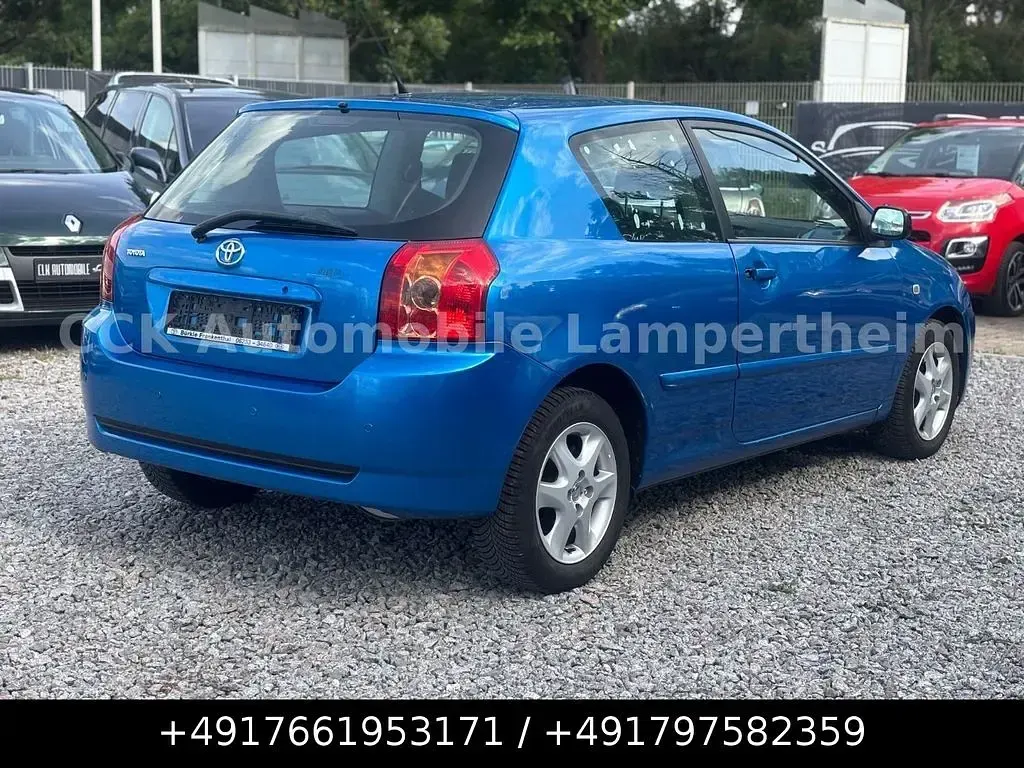 Gebraucht Toyota Corolla Edition 110 PS (80 kW) 2006 Blau Limousine