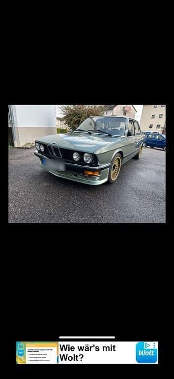 Grün Gebraucht 1985 BMW 528 Shadowline Limousine | 19.500 € - Bild 1/4
