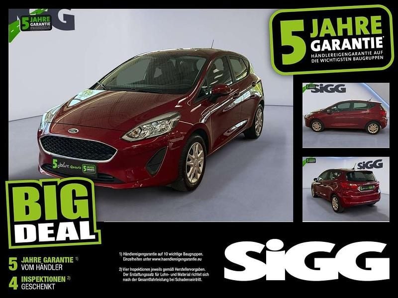 Rubyrot (metallic) (metallic) Gebraucht 2018 Ford Fiesta Trend Kleinwagen | 9.980 € (Guter Preis) - Bild 1/4