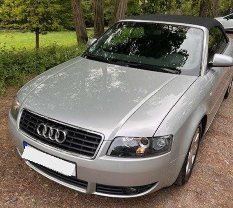 Silber Gebraucht 2002 Audi A4 Cabriolet Cabrio | 5.900 € (Fairer Preis) - Bild 1/4