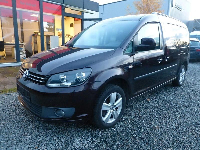 Schwarz Gebraucht 2011 VW Caddy Maxi Comfortline Van / Kleinbus | 3.950 € (Superpreis) - Bild 1/4