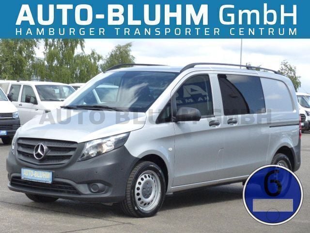 Brillantsilber Gebraucht 2021 Mercedes Vito Van / Kleinbus | 35.581 € (Fairer Preis) - Bild 1/4