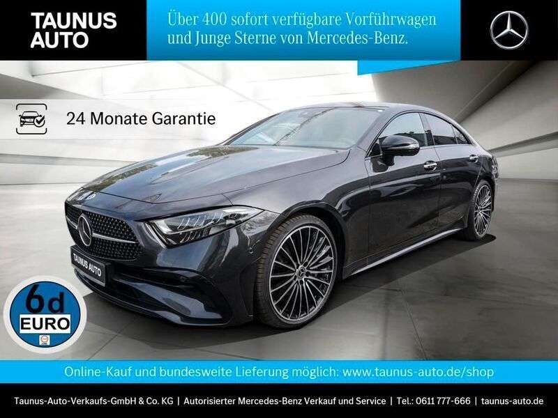Graphitgrau Gebraucht 2022 Mercedes CLS400 AMG line Limousine | 52.770 € (Fairer Preis) - Bild 1/4