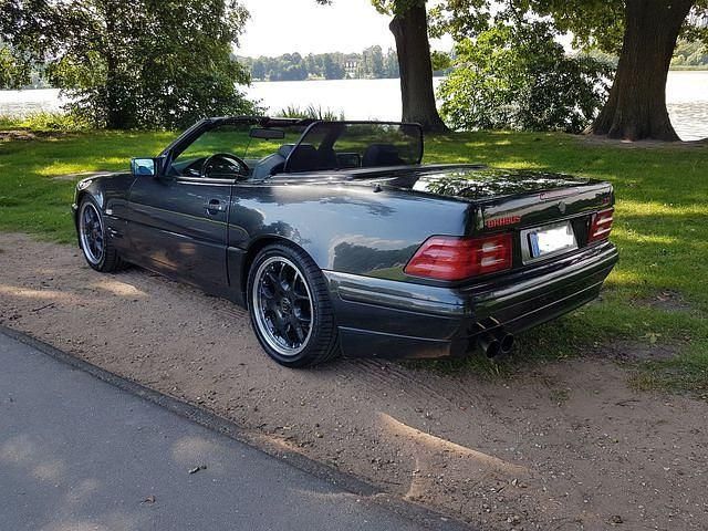 Gebraucht Mercedes SL500 AMG 326 PS (239 kW) 1993 Schwarz Cabrio