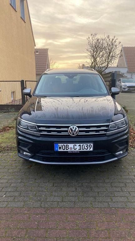 Gebraucht VW Tiguan Allspace Comfortline 150 PS (110 kW) 2018 Schwarz SUV