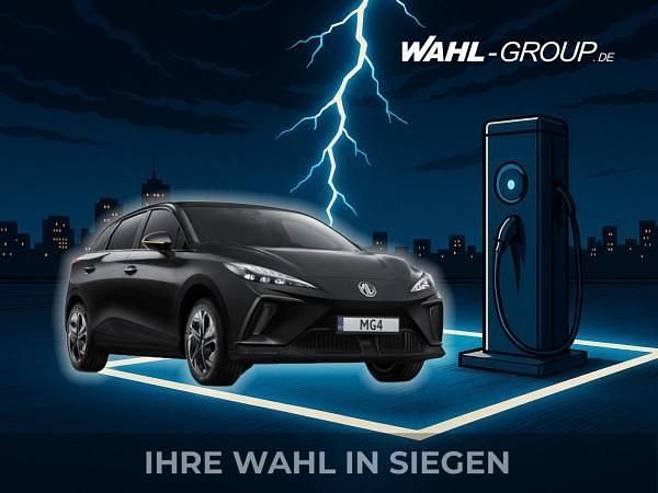 Schwarz (pebble black) Neu 2024 MG MG4 EV Luxury Kleinwagen | 27.974 € - Bild 1/4