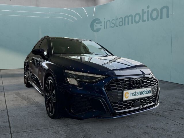 Blau Gebraucht 2024 Audi A3 S-Line Limousine | 44.690 € - Bild 1/2