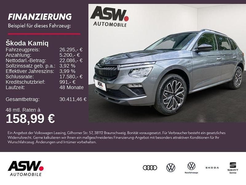 Grau Neu 2025 Skoda Kamiq Tour SUV | 26.295 € (Fairer Preis) - Bild 1/4