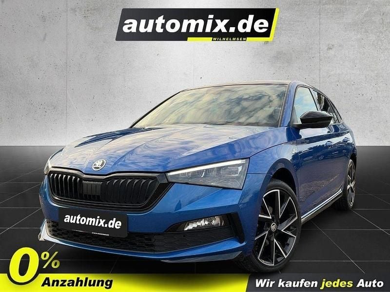 Raceblau Gebraucht 2022 Skoda Scala Monte Carlo Kleinwagen | 22.500 € (Fairer Preis) - Bild 1/4