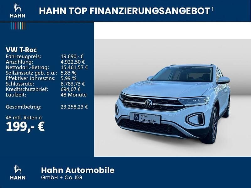 Gebraucht VW T-Roc Style 110 PS (80 kW) 2023 Weiß SUV