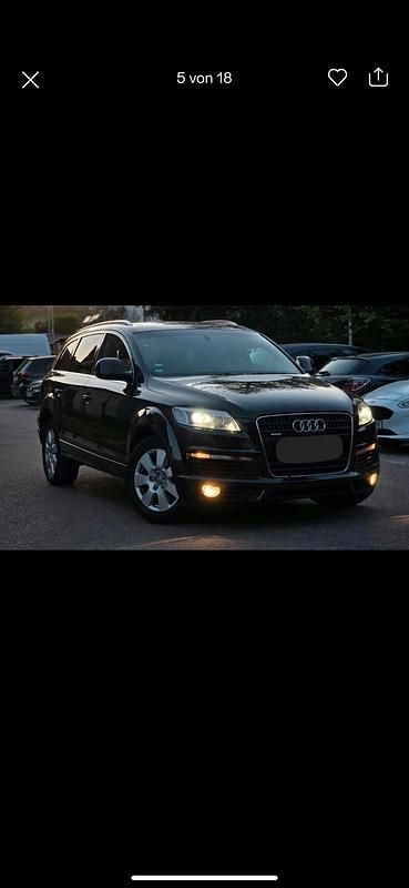 Schwarz Gebraucht 2008 Audi Q7 S-Line SUV | 8.200 € (Superpreis) - Bild 1/4
