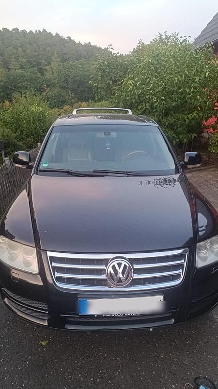 Schwarz Gebraucht 2004 VW Touareg SUV | 4.500 € (Superpreis) - Bild 1/4