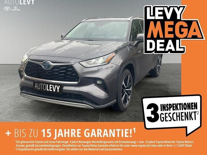 Marlingrau metallic Gebraucht 2021 Toyota Highlander Luxury SUV | 47.990 € (Fairer Preis) - Bild 1/4