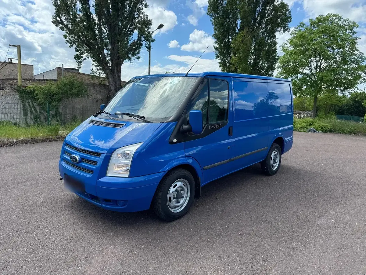 Gebraucht Ford Transit 100 PS (73 kW) 2012 Blau Van / Kleinbus